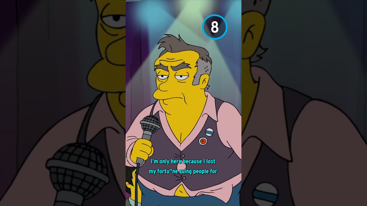 Morrissey S Reaction To The Simpsons Making Fun Of Him Top10 Shorts