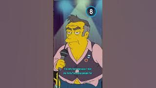Morrissey's Reaction to The Simpsons Making Fun of Him #Top10 #shorts