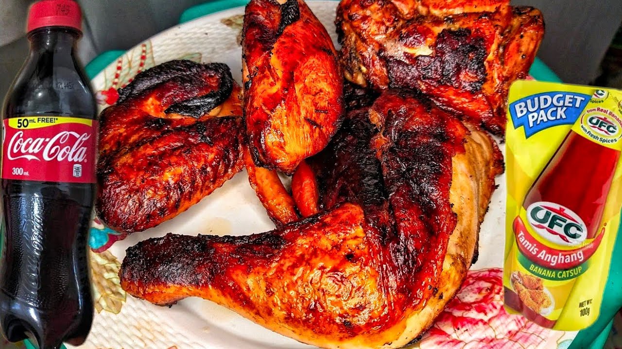 FRIED CHICKEN WITH KETCHUP & COKE YouTube