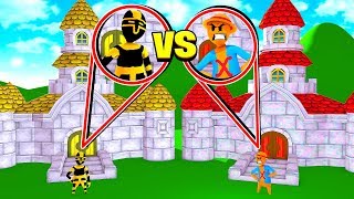 Castillo De Mi Vs Castillo De Pancri En La Plastilina Troll