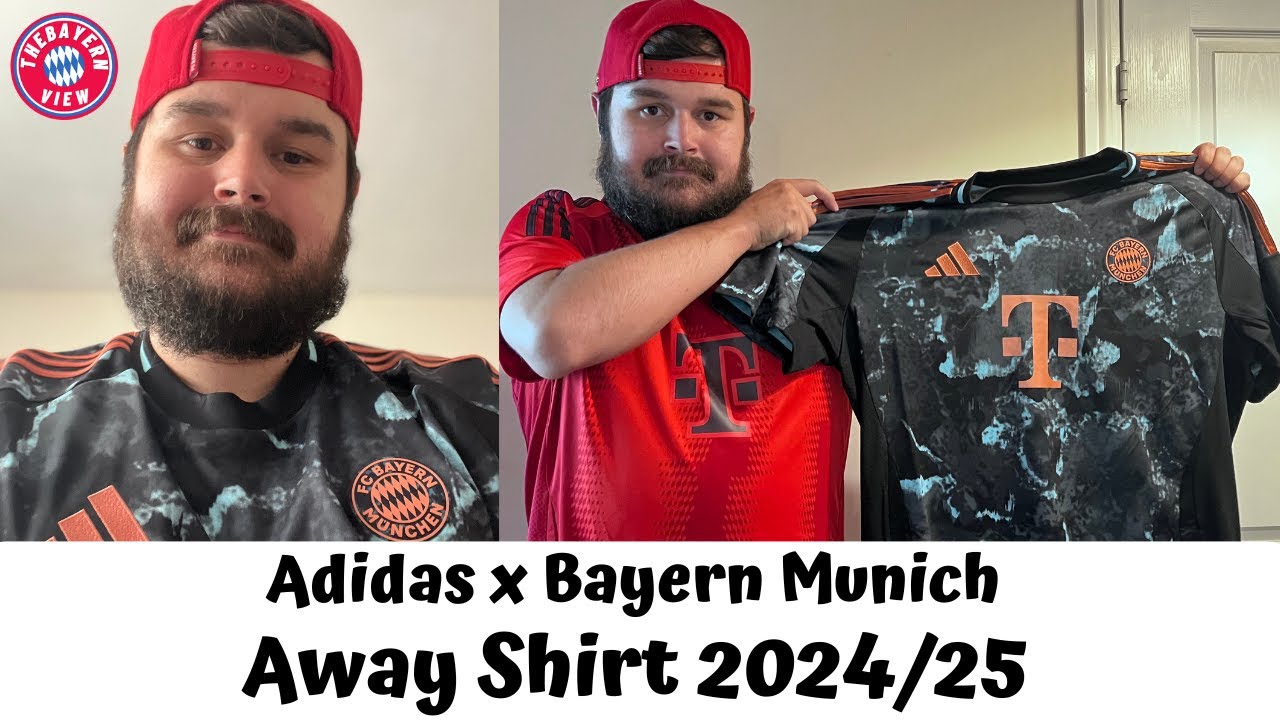 FC BAYERN MUNICH SHIRT AWAY 2024/25 - Unboxing/Review + Try On