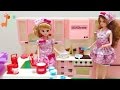 リカちゃん ママとお料理 キッチンママタイム / Licca-chan Doll Kitchen Toy , Cooking With Mommy