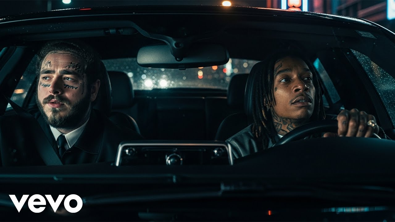 Post Malone ft. Wiz Khalifa – Midnight in My Feelings (Official Lyrics Video)