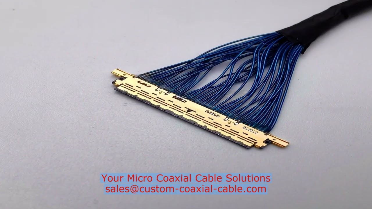 50 pin micro coaxial cable for inspection pipe cameras Chinese Best Factory Efficient Factory Lo Tel