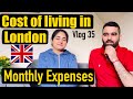 Cost of Living in London,UK 2022|Monthly Expenses|Tips and Tricks to save| Can you afford this city?