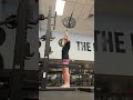 Barbell Overhead Press #strengthandconditioning