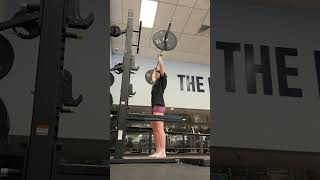 Barbell Overhead Press #strengthandconditioning
