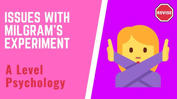 A Level Psychology - Ethical Issues In Milgram