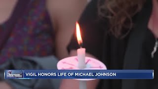 Vigil held for Michael Johnson