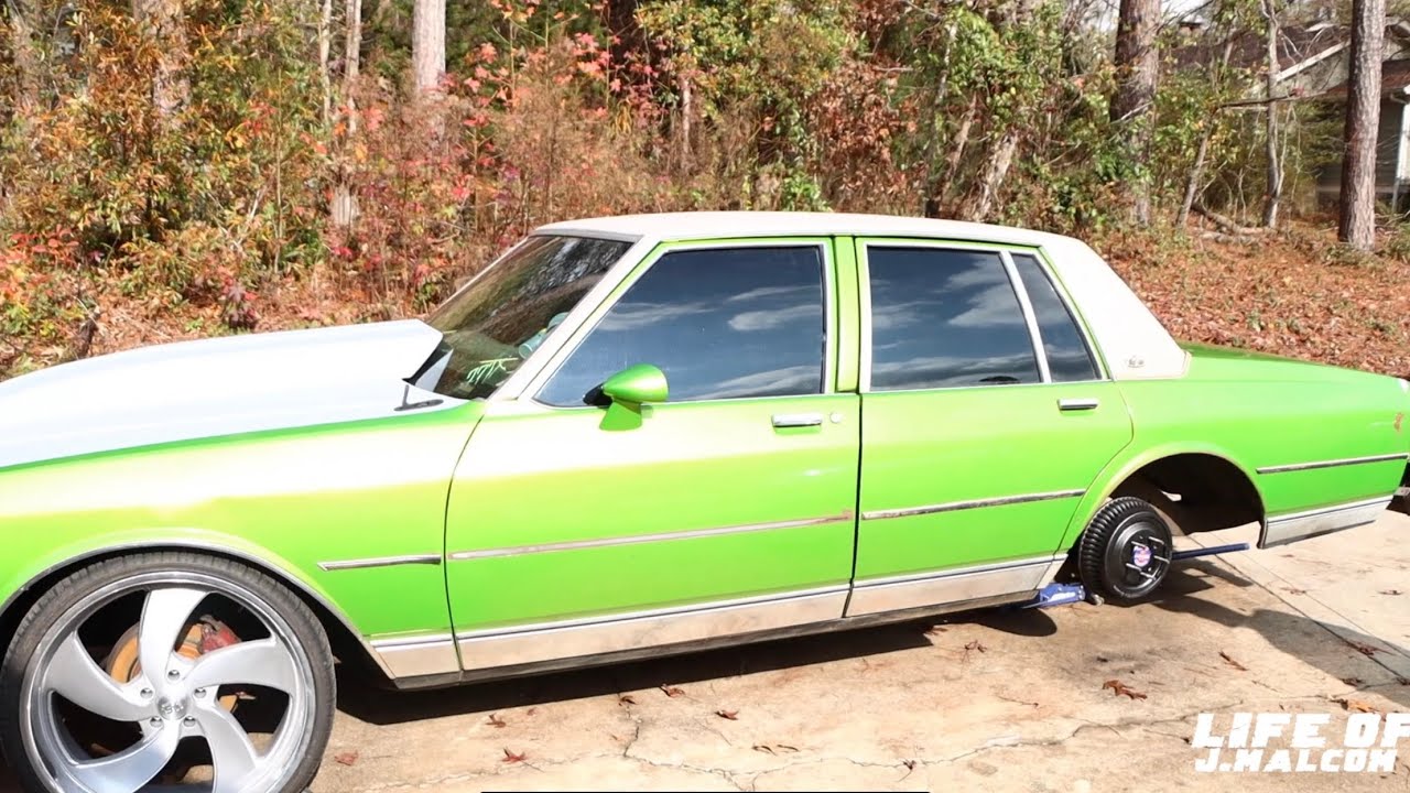 WHEEL CYLINDERS WERE LEAKING BAD ON MEECH AND IT WAS MOVING ON THE 24s……. YouTube