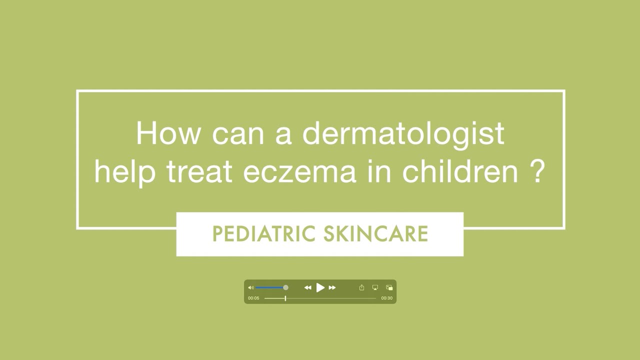 How Can a Dermatologist Help Treat Eczema in Children? YouTube