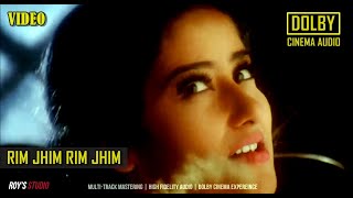 Rim Jhim Rim Jhim (Video - Dolby Cinema Audio) 1942 A Love Story, R D Burman, Kumar Sanu, #Pamcham