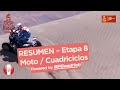 Resumen - Moto/Cuadriciclos - Etapa 8 (San Juan de Marcona / Pisco) - Dakar 2019