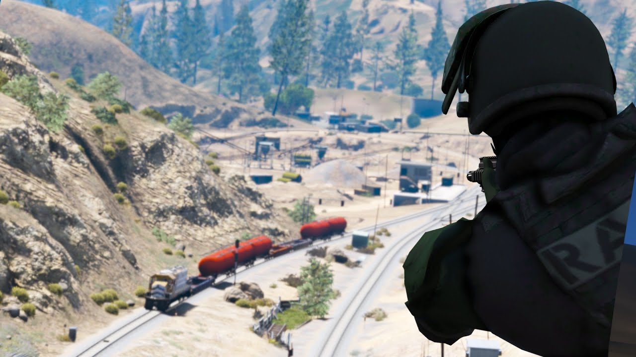 [GTA 5] LE RAID INTERPELLE UN VOLEUR DE TRAIN | LSPDFR #706