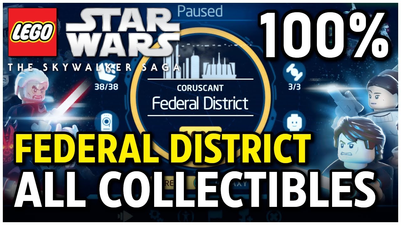 Federal District All Collectibles 100 Guide LEGO Star Wars The Skywalker Saga YouTube