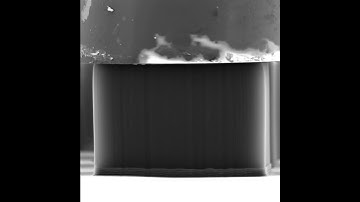 In situ SEM compression of a carbon nanotube micropillar