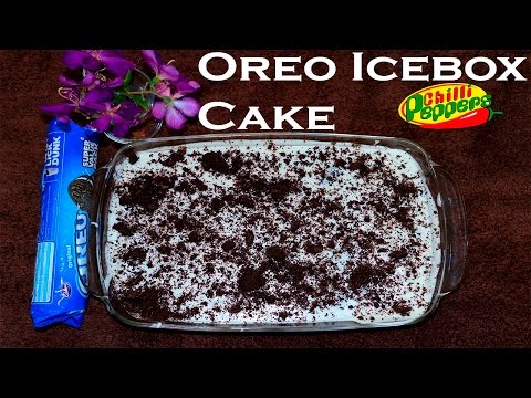 5 minute delicious dessert - Oreo Icebox Cake | 2 Ingredients