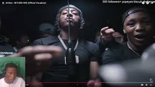 Jwaup REACTS M Row - RETURN FIRE (Official Visualizer) # REACTION