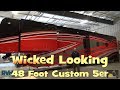 Wicked Looking Custom 48 Foot 5th Wheel from New Horizons
