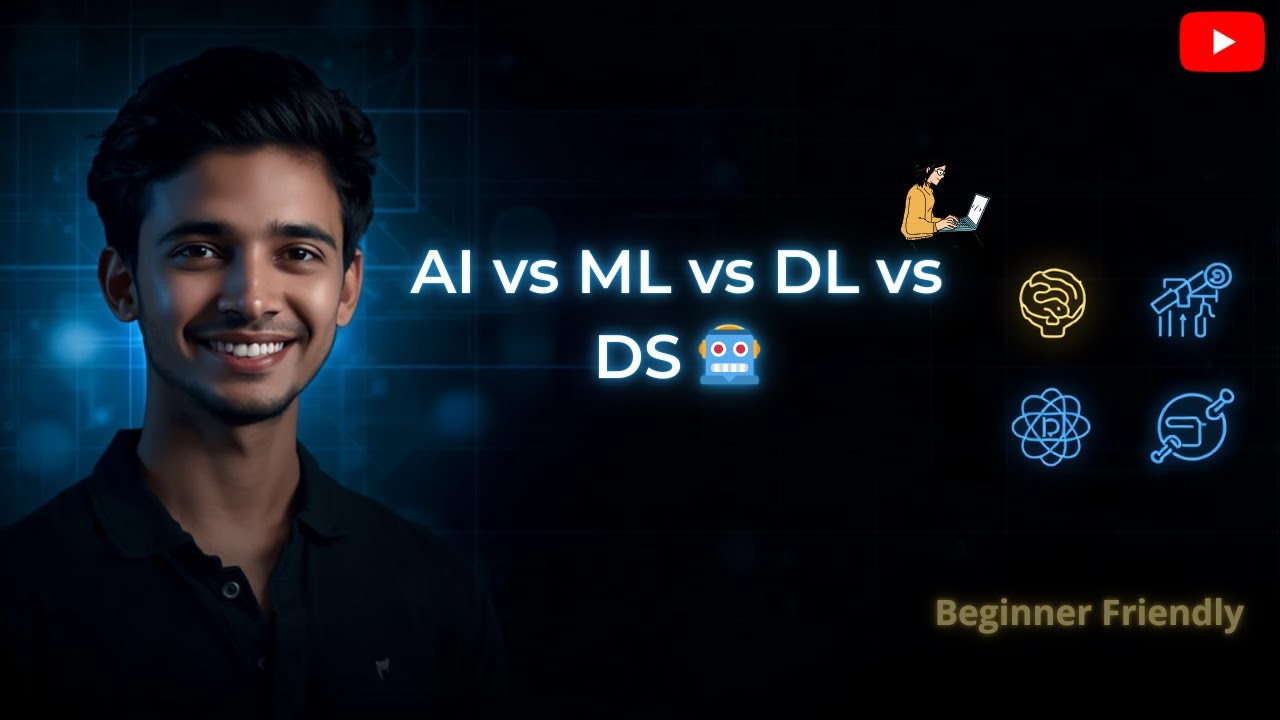 AI vs ML vs DL vs Data Science — Clear Difference in 10 Minutes! | Don ...