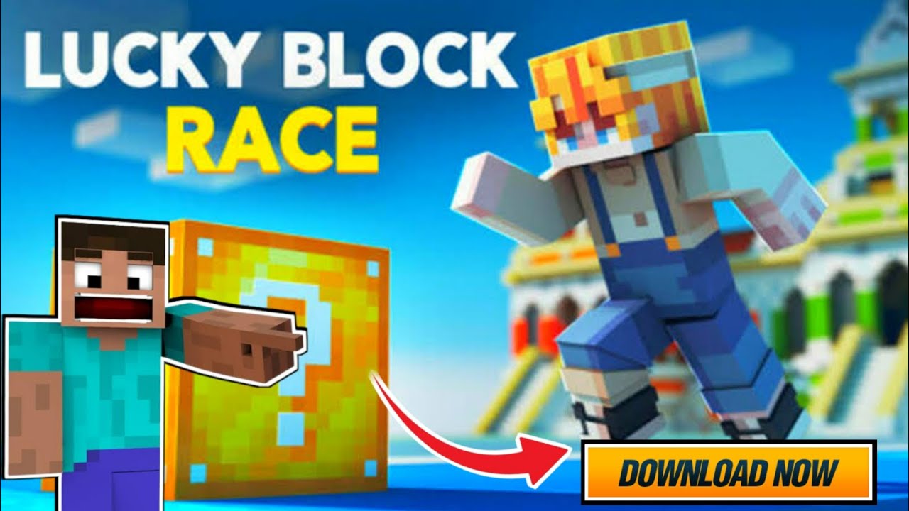 Lucky block race map for MCPE for Android - Download