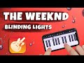 The weeknd  blinding lights on iphone garageband  how to create tutorial lesson iphone songs