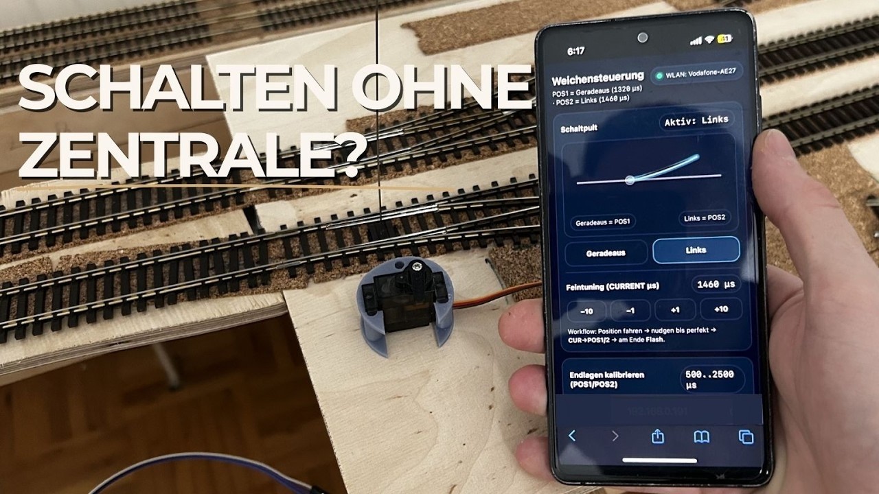 Weichen stellen - ohne Zentrale