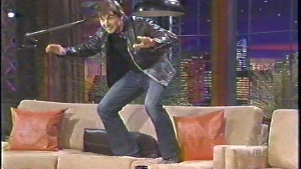 tom cruise jumps on couch youtube