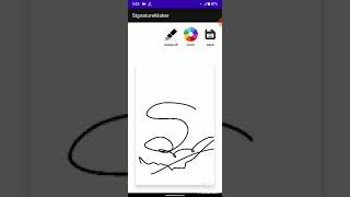 Signature Maker app Screen Record screenshot 2