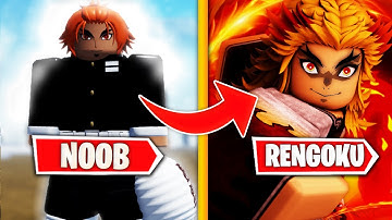 (Project Slayers) Becoming Rengoku The Flame Hashira In One Video...