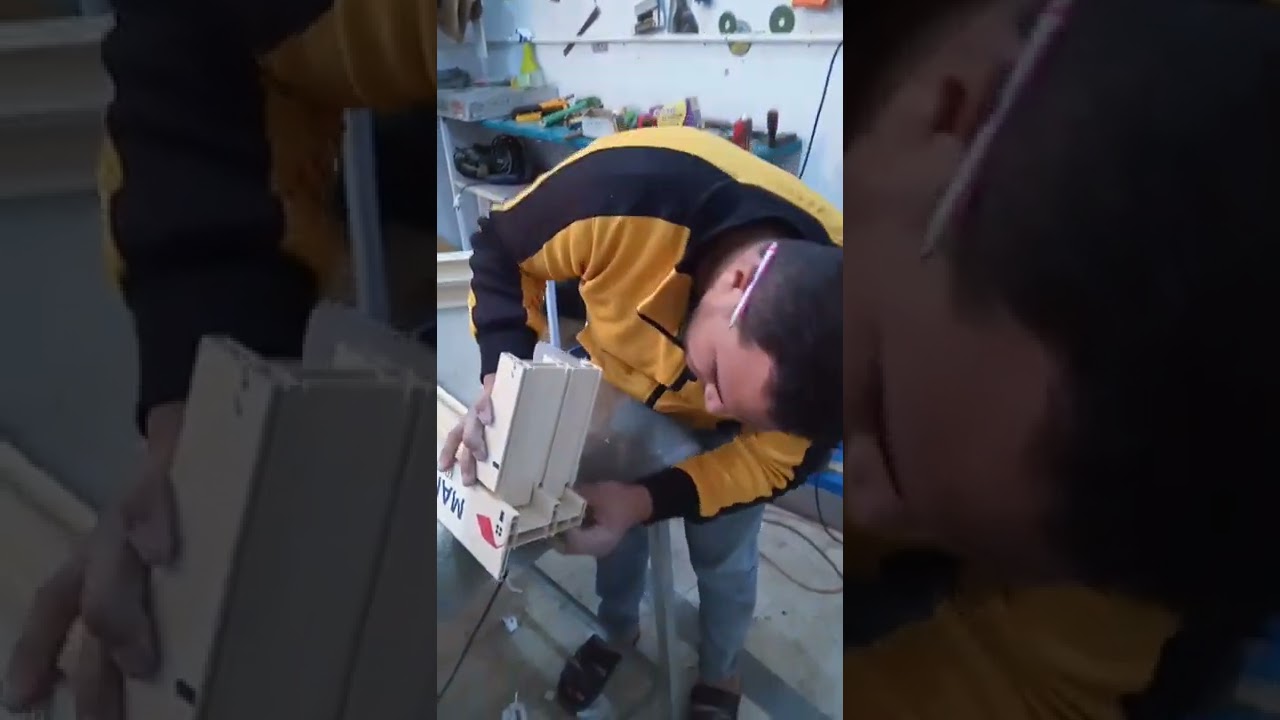 شباك جرار دوران مع ثابت في حلق واحد للاستفسار 01069629938 ت واتس