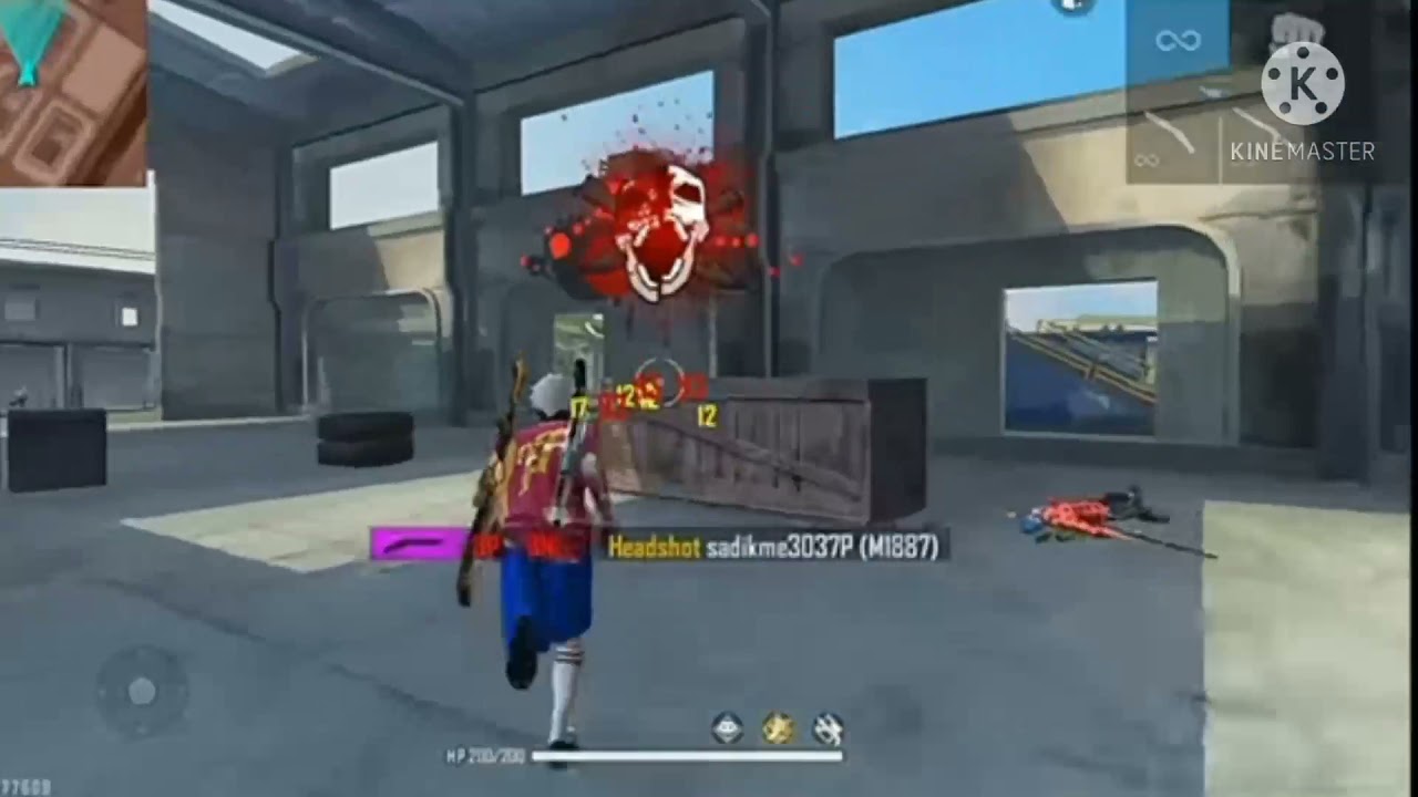 BADGE 99||BNL PRANK BY BADGE 99 ONETAP HEADSHOT WITH M1014 AND M1887 FREE FIRE WHATSAPP STATUS