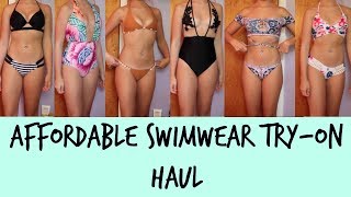 CHEAP BIKINI/SWIMSUIT TRY ON HAUL & REVIEW - Zaful 3rd Anniversary