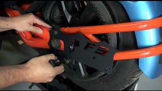 F3 Can Am Spyder - Trailer Hitch Installation - Spyder Tv