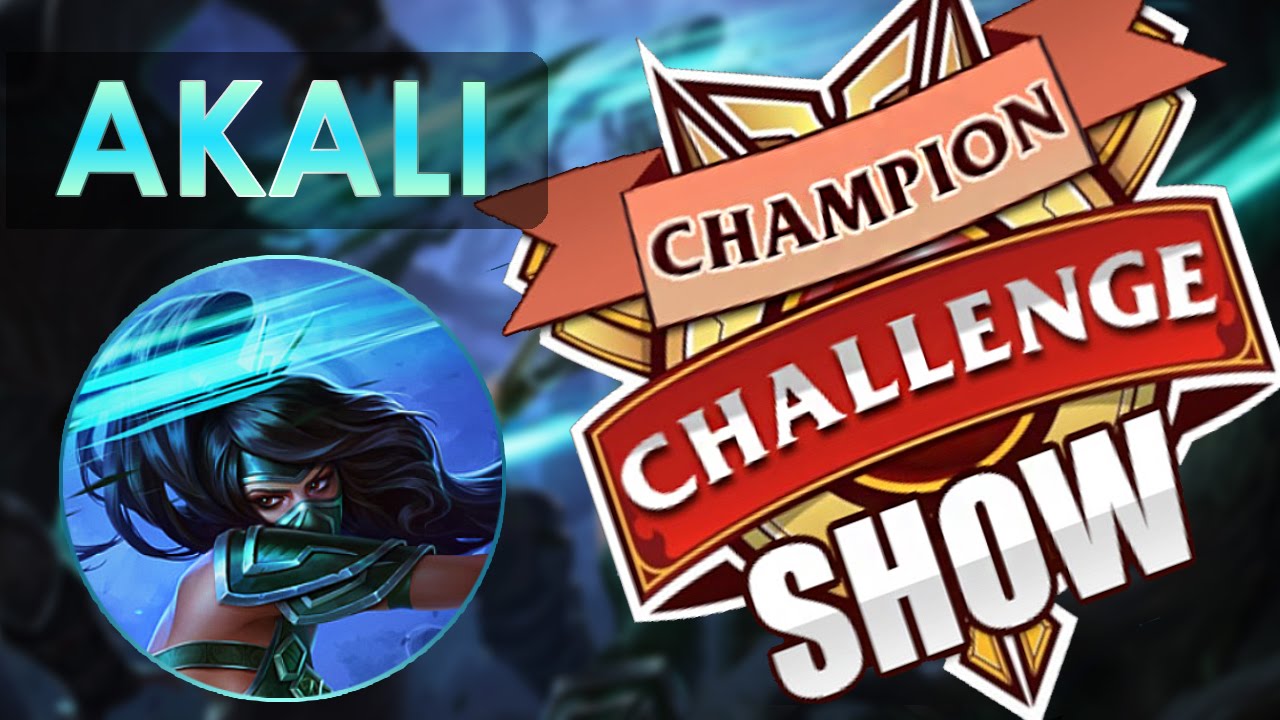 league of legends gameplay 2019 CHAMPION CHALLENGE SHOW | AKALI #3 LA MAGIA DEL CCS Y BRONZALI