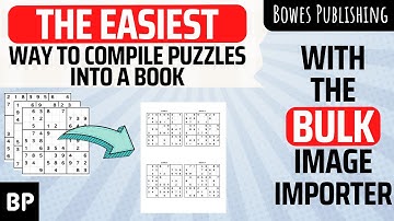 The Easiest Way To Compile Puzzles Into A Book For KDP