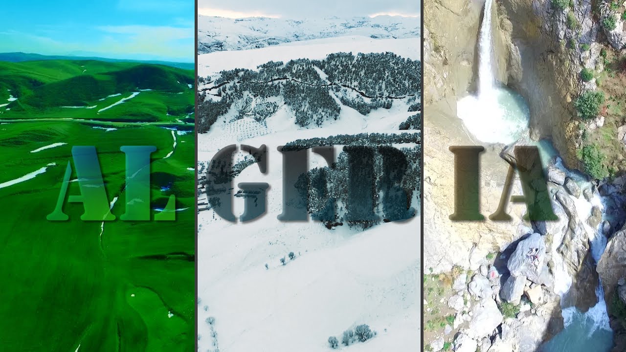 ALGERIA Sky view, Setif Region مناظر من السماء لمنطقة سطيف، الجزائر