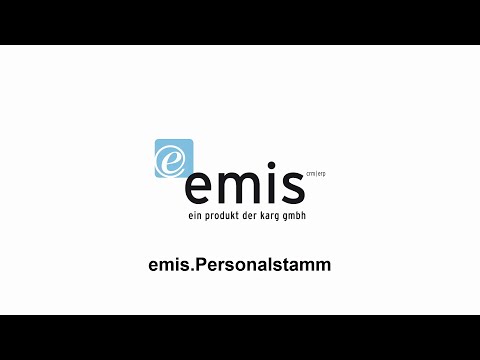 emis.personalstamm - Verwalten Ihrer emis.anwender