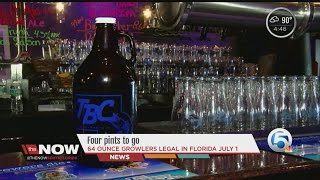 64 ounce growlers legal in Florida