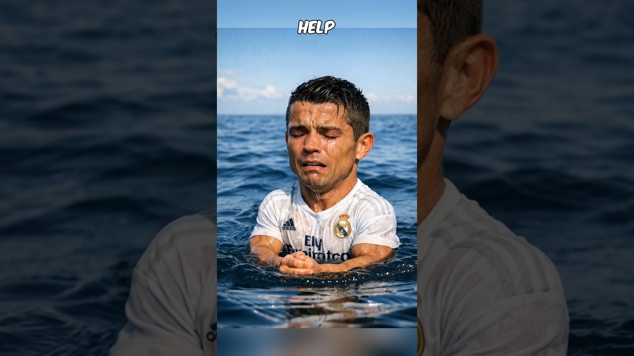 Ronaldo Is Drowning, But... 😭