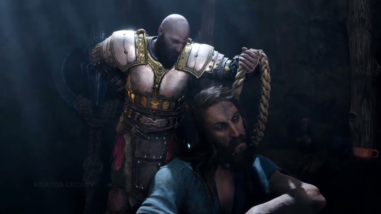 Kratos and Atreus Rescue Tyr Cutscene - God of War Ragnarök | Kratos Legacy