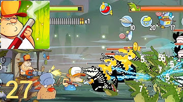 Swamp Attack : Adventure shooter - Walkthrough gameplay part 27 (iOS, Android)