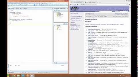 PHP Beginners tutorial: Arrays