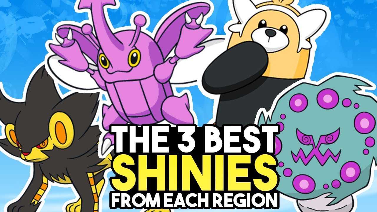 The Best Shiny Pokemon Of Each Region