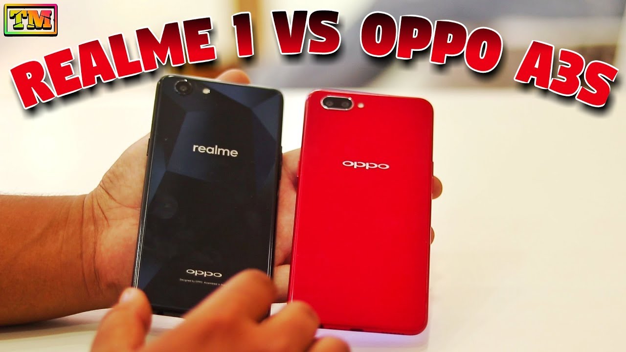 Oppo A3s Vs Realme 1 Speed Test & Camera Comparison