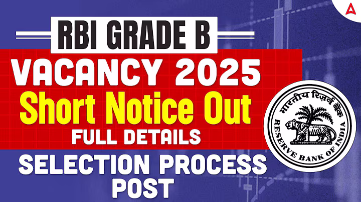 RBI Grade B 2025 Notification | RBI Officer Vacancy & Recruitment 2025 | RBI Official Exam Date 2025