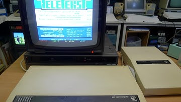 BBC Micro - The Dutch NOS Teletekst through the Acorn Teletext Wedge...