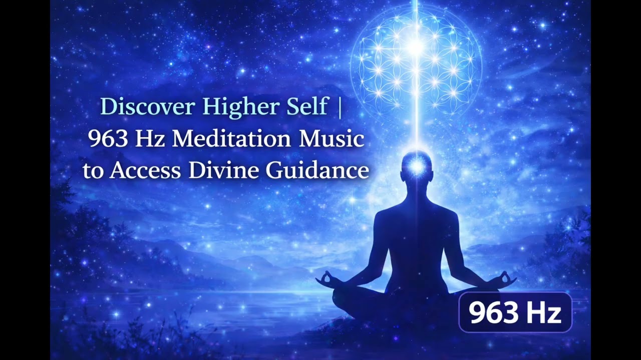 Discover Higher Self | 963 Hz Meditation Music to Access Divine Guidance