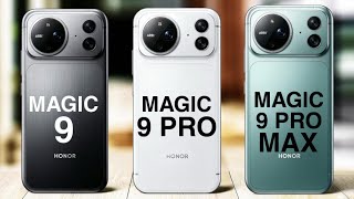 Honor Magic 9 vs Honor Magic 9 Pro vs Honor Magic 9 Pro MAX