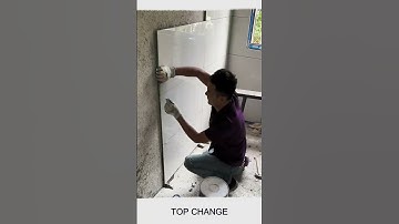Wall tile installation process #smartwork #goodtools #viral #Short